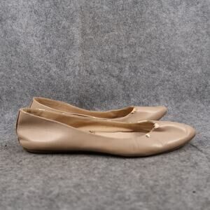 Forever 21 Shoes Womens 6 Ballet Flats Slip On Skimmer Loafer Casual Tan